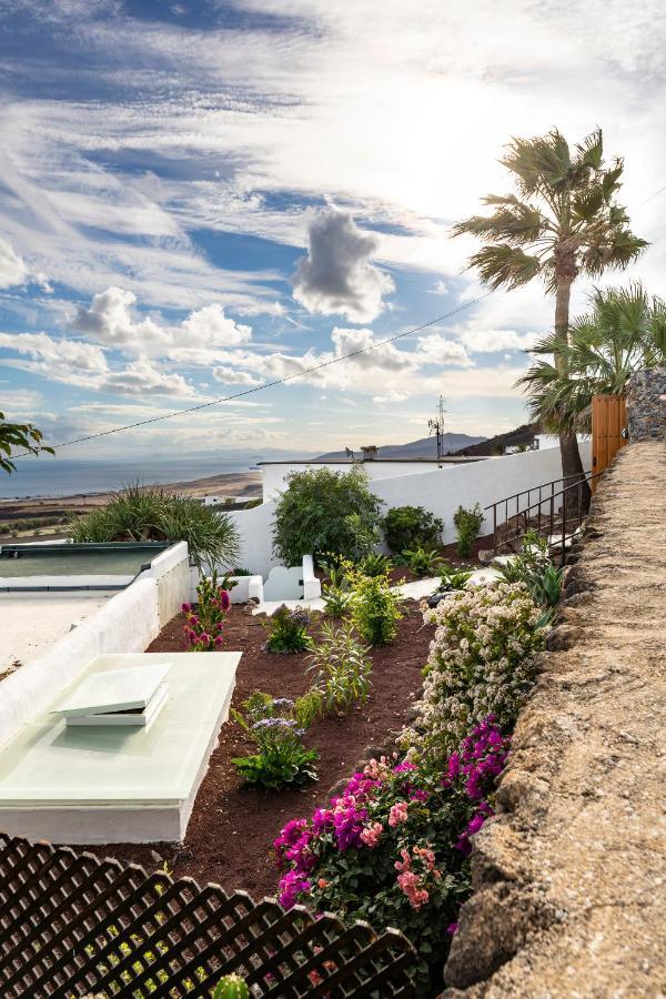 "New" Deluxe Designer Villa Infinity, With Panoramic Sea Views,Own Exclusive Heated Private Pool, Subtropical Gardens Tías Zewnętrze zdjęcie